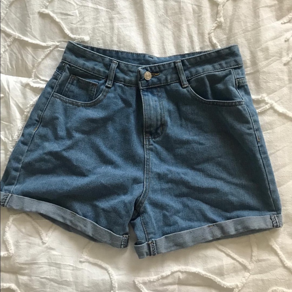 High waisted shorts